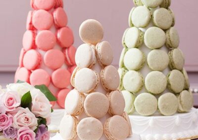 pyramide de macarons