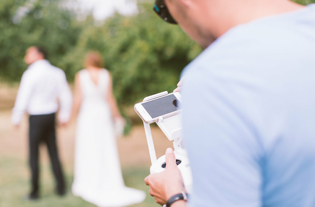 Opter pour un drone à son mariage