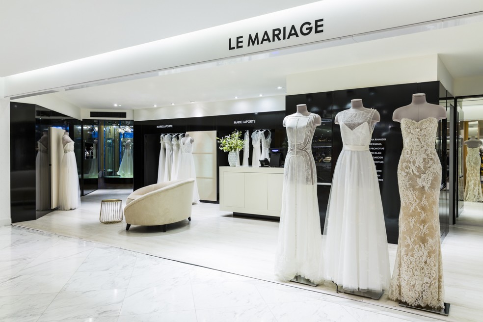 Un espace 100% dédié au mariage au Printemps Haussmann