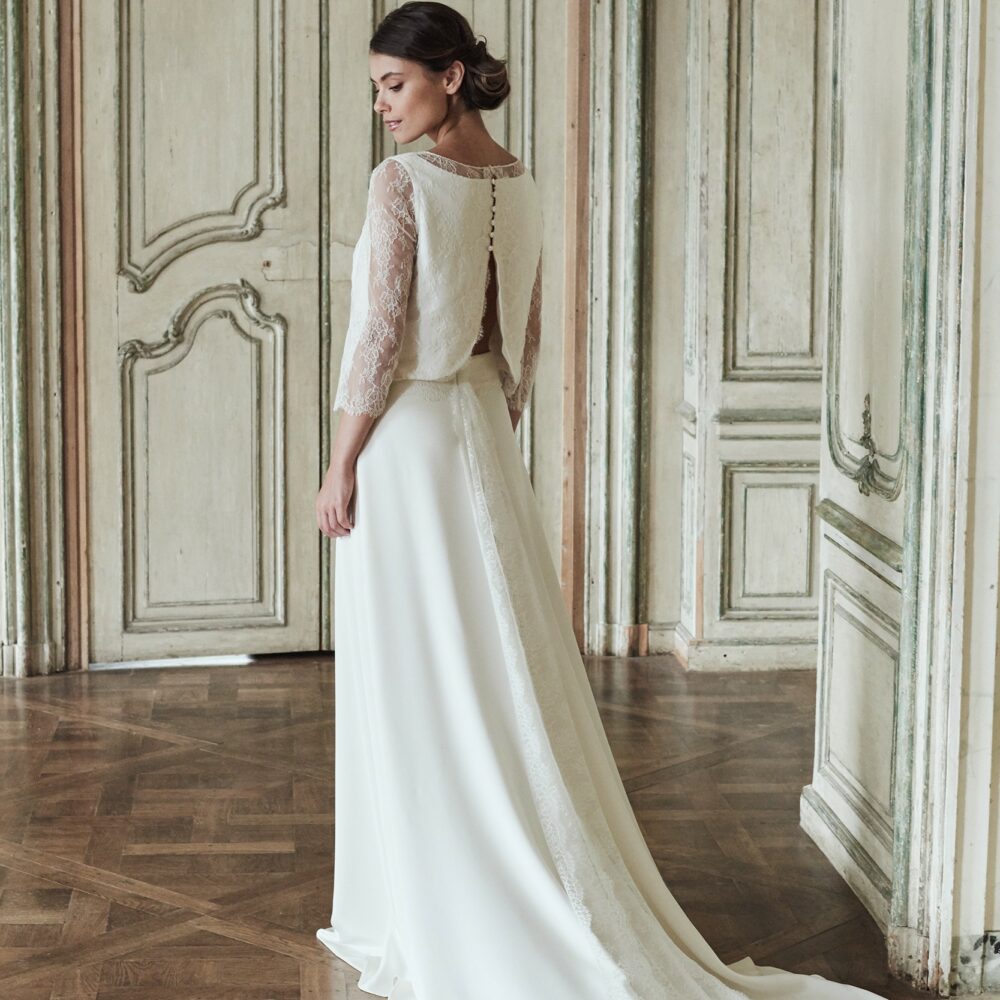Robe de mariée Mathilde Marie - Collection 2017 - La Soeur de la Mariée Blog Mariage