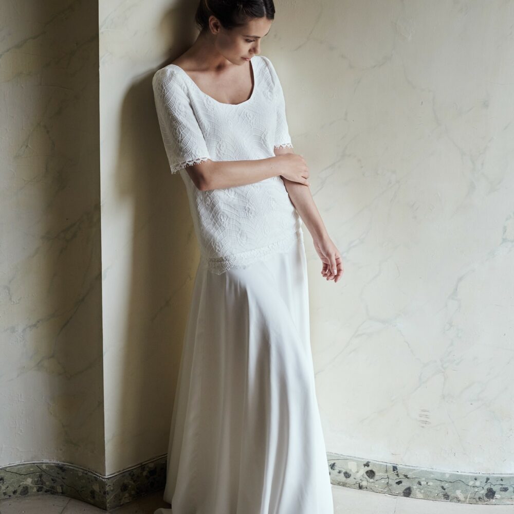 Robe de mariée Mathilde Marie - Collection 2017 - La Soeur de la Mariée Blog Mariage