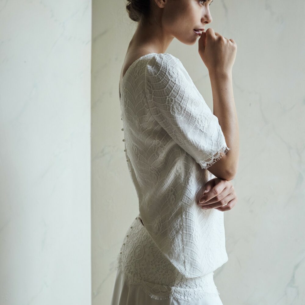 Robe de mariée Mathilde Marie - Collection 2017 - La Soeur de la Mariée Blog Mariage