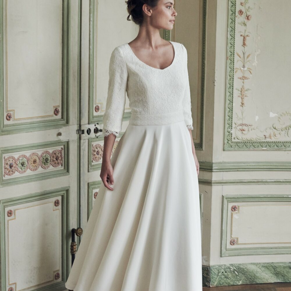 Robe de mariée Mathilde Marie - Collection 2017 - La Soeur de la Mariée Blog Mariage