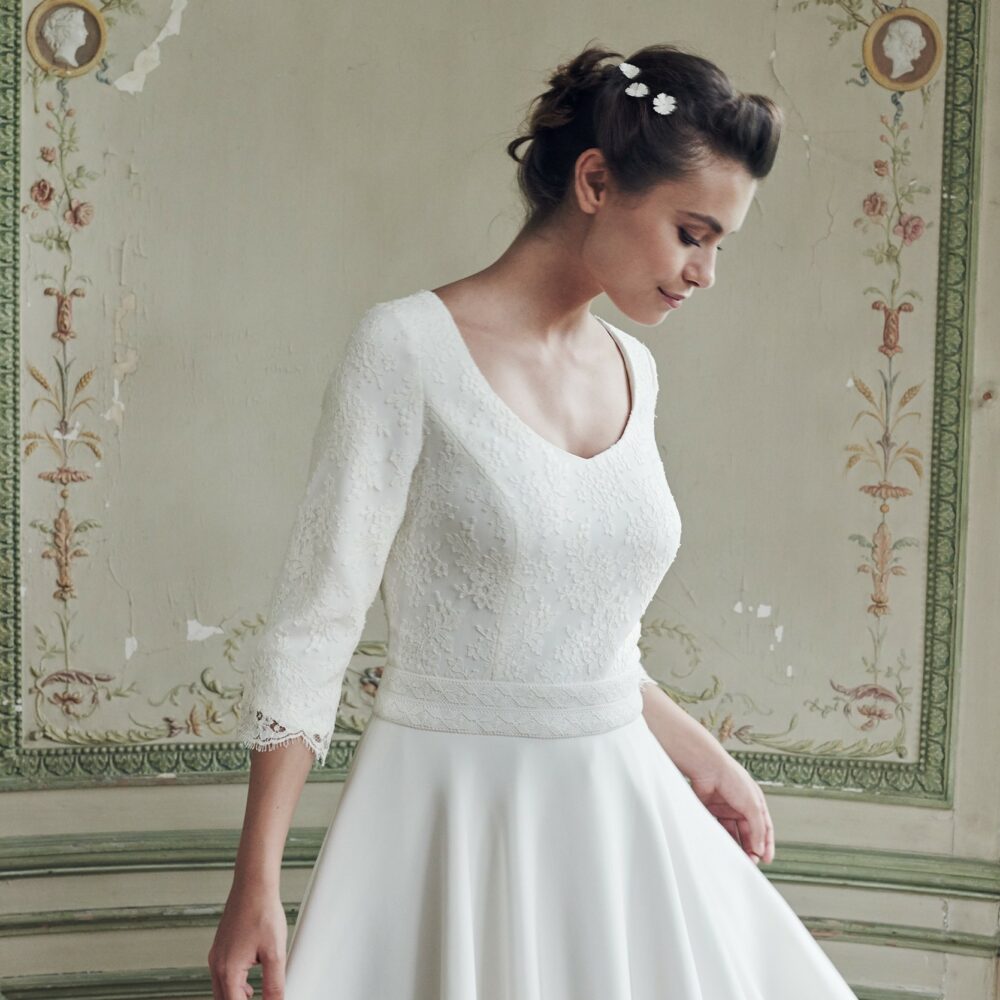 Robe de mariée Mathilde Marie - Collection 2017 - La Soeur de la Mariée Blog Mariage