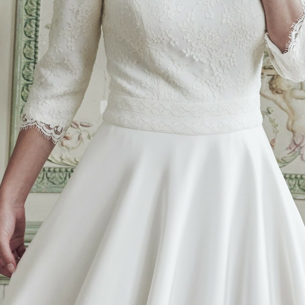 Robe de mariée Mathilde Marie - Collection 2017 - La Soeur de la Mariée Blog Mariage