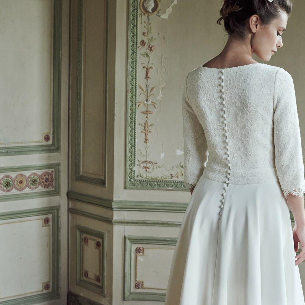 Robe de mariée Mathilde Marie - Collection 2017 - La Soeur de la Mariée Blog Mariage