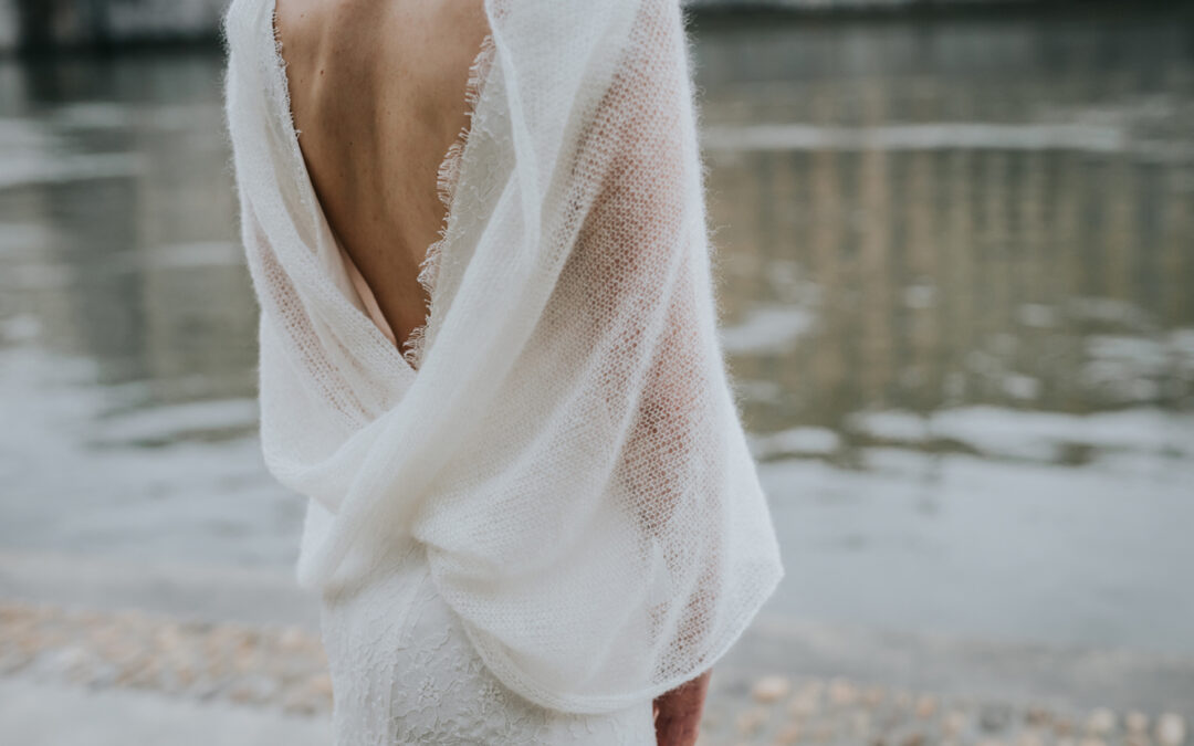 Les gilets de Kaacouture pour une mariée d’hiver