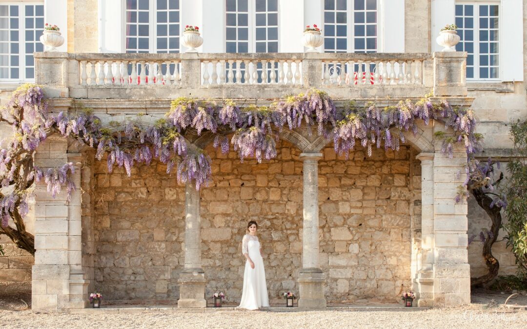 Un mariage « Cuivre et Bordeaux » dans un vignoble bordelais
