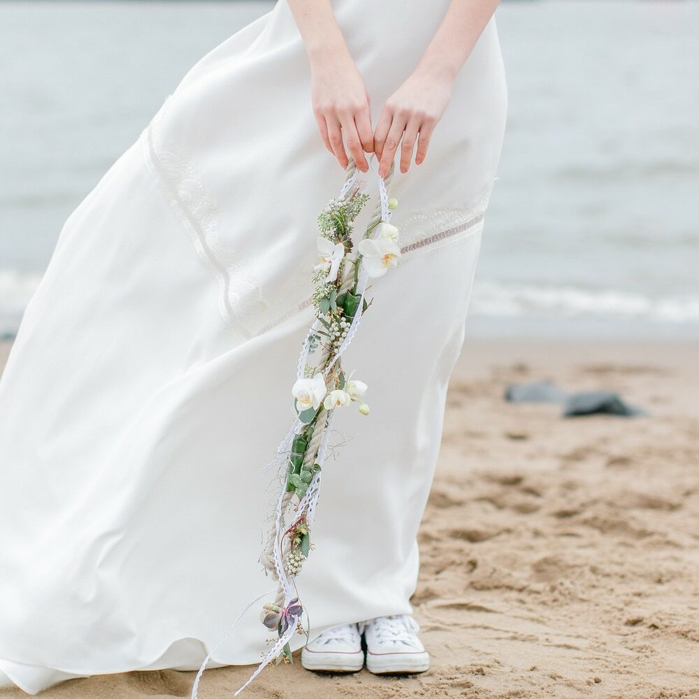 Un mariage marin aux notes naturelles à Hambourg