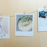 Polaroid sur cordelette de la wedding box Cheerz x ZankYou