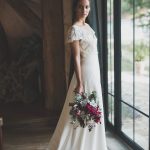 Robe de mariée cuir blanc Les Mariées Fox - Elina