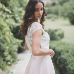 Robe de mariée rose Les Mariées Fox