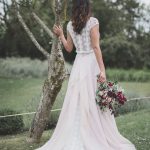 Robe de mariée rose Les Mariées Fox