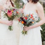 Bouquet de mariée de fleurs sauvages