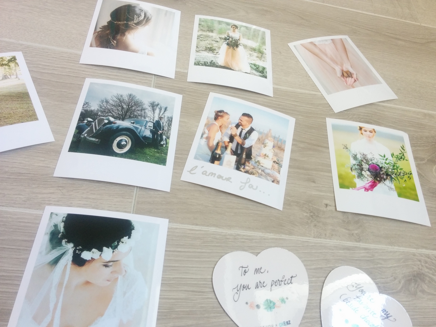 Photo et magnet de la wedding box de Cheerz x ZankYou