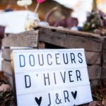 Mariage sur le thème de l'hiver