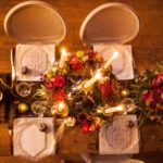 Décoration de table pour un mariage en hiver