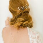 Peigne cheveux mariée rétro "Marinella" avec cristaux