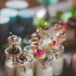 Donuts à un buffet de mariage