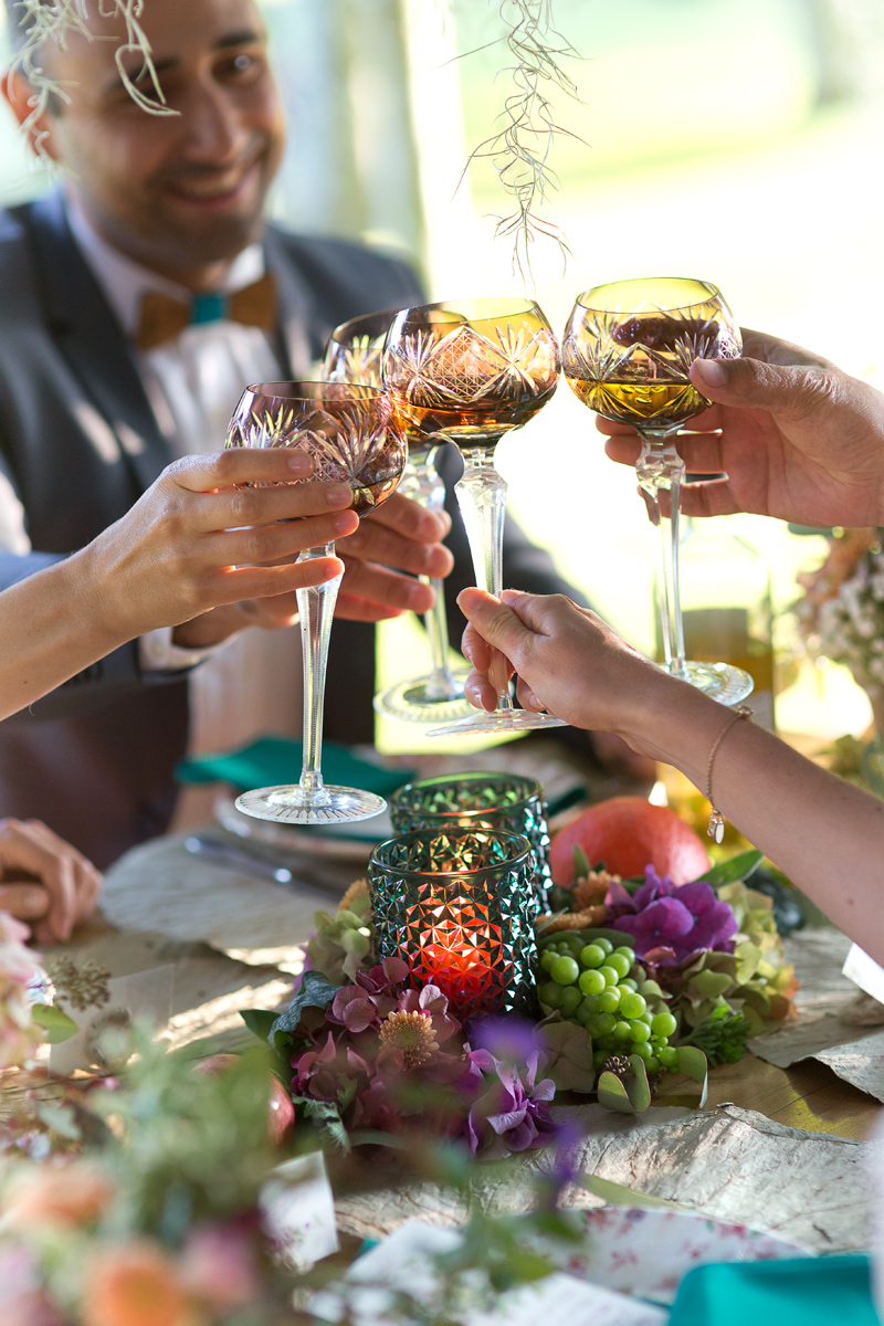 Verre cristal pour mariage