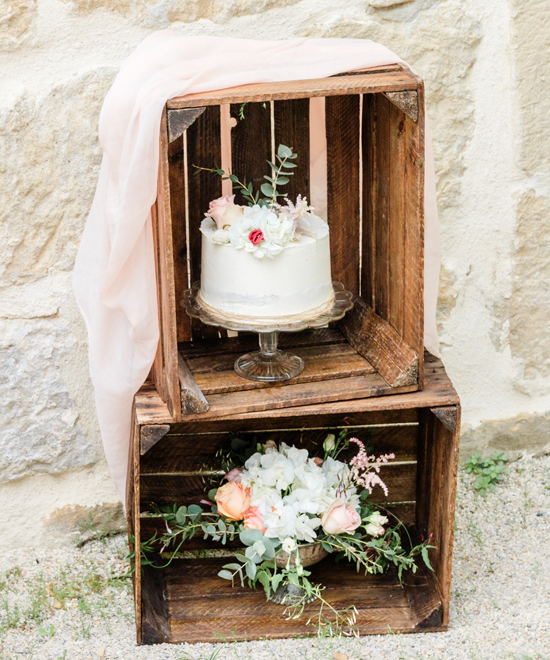 Inspirations en rose pastel au Château de Massillan