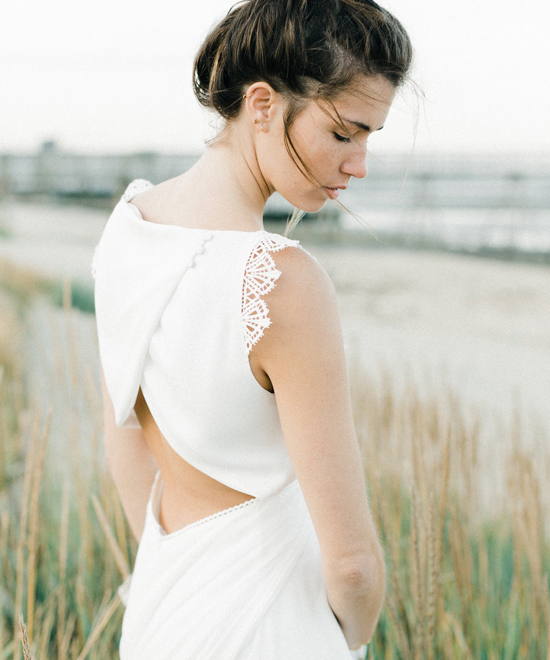 Les robes de mariée de la créatrice nantaise Kamélion Couture