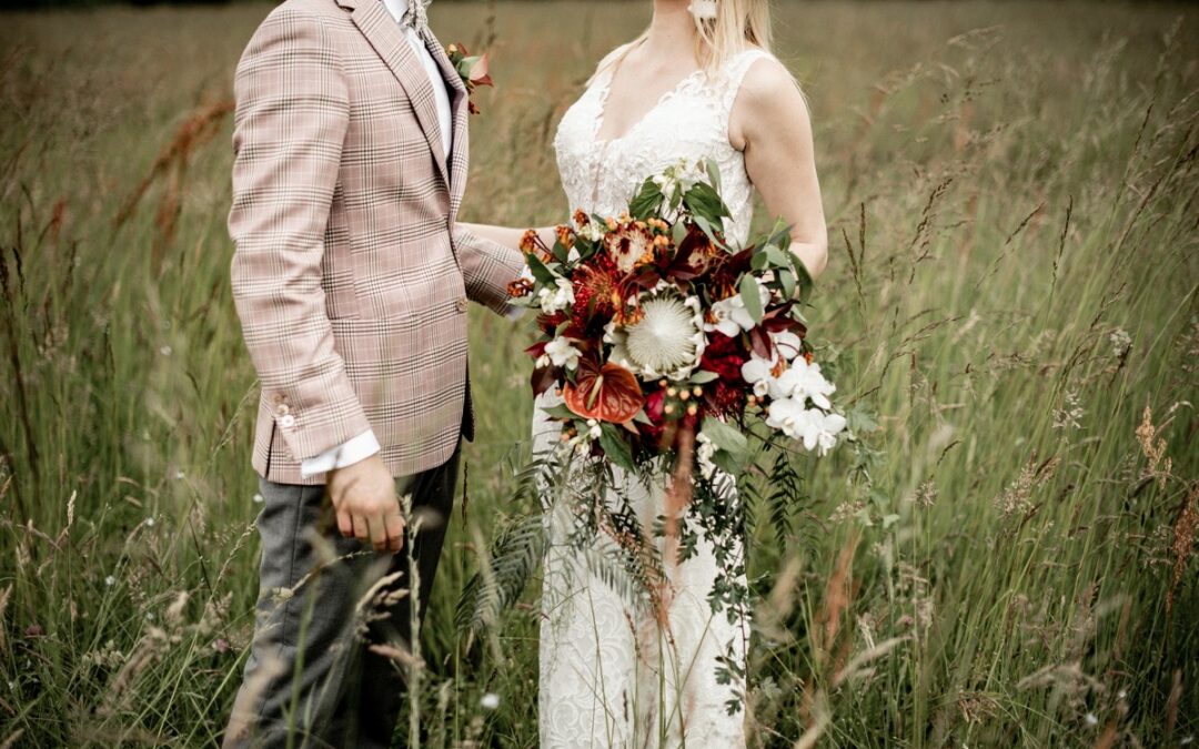 Un  mariage folk dans les vignobles bordelais