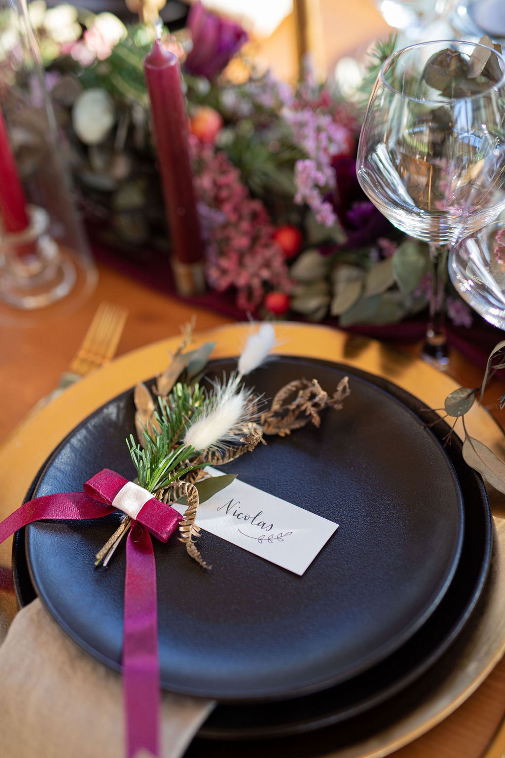 Un mariage d’hiver chaleureux en Bretagne