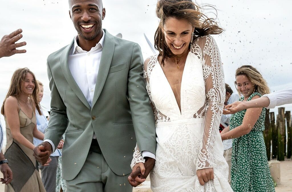 Un mariage sur la plage à Wissant