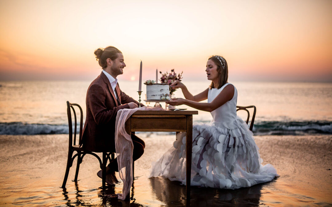 Un mariage bohème et terracotta sur la Côte Sauvage