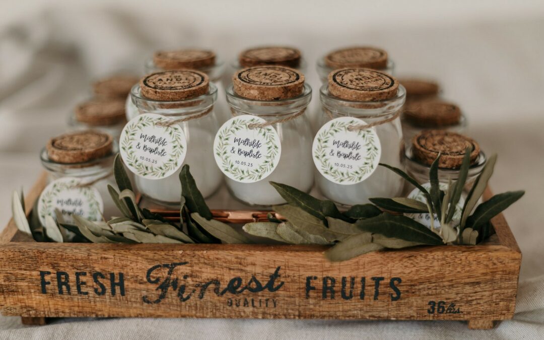7 idées originales pour les cadeaux d’invités de votre mariage