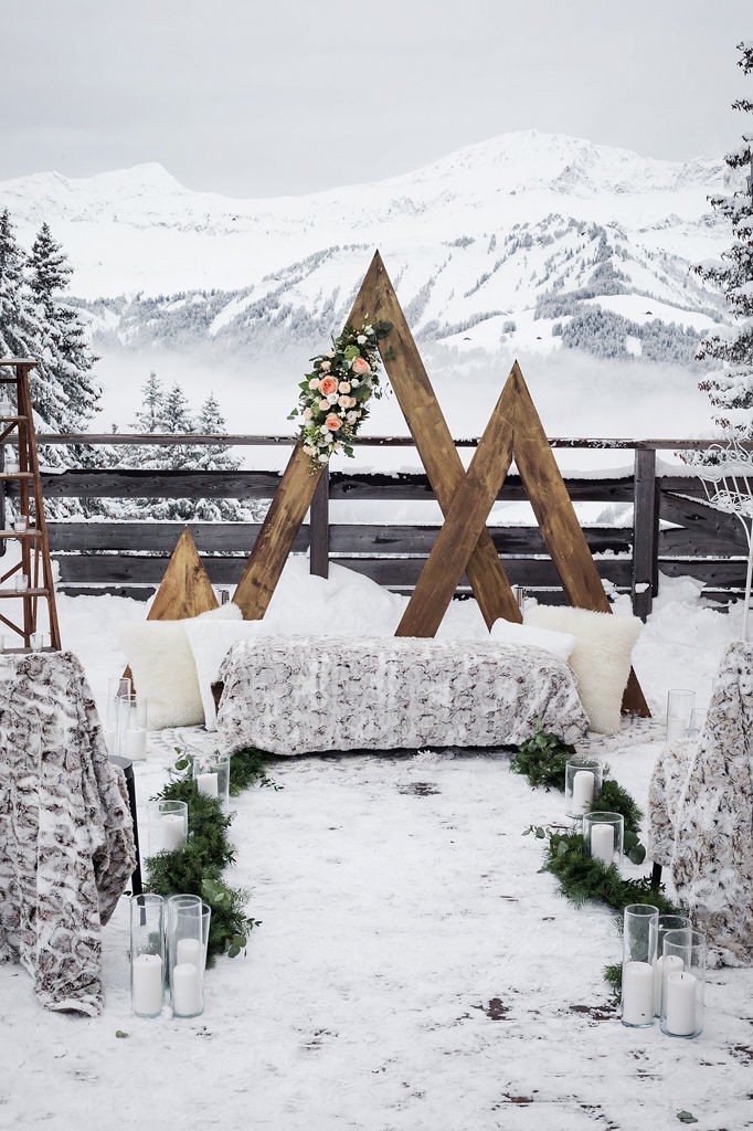 Un mariage enneigé au sommet du Mont-Blanc