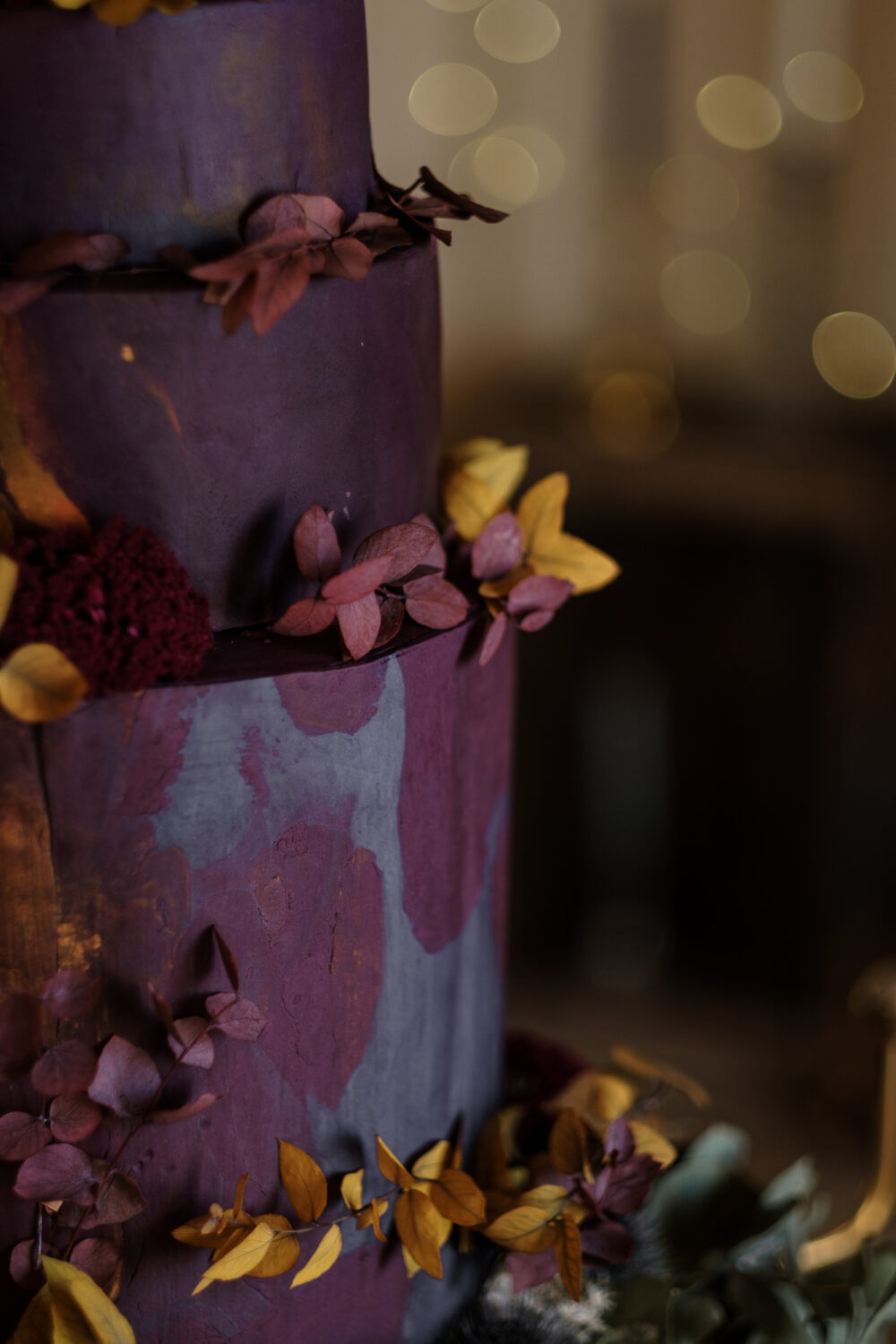 gateau-mariage-violet