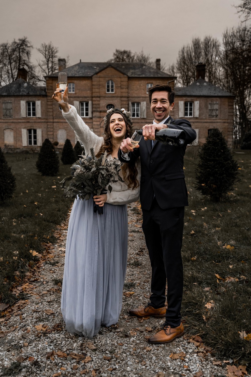 mariage-hiver-bleu-normandie-chateau-de-resly