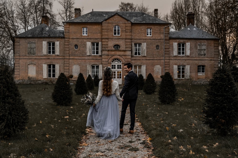 mariage-hiver-bleu-normandie-chateau-de-resly
