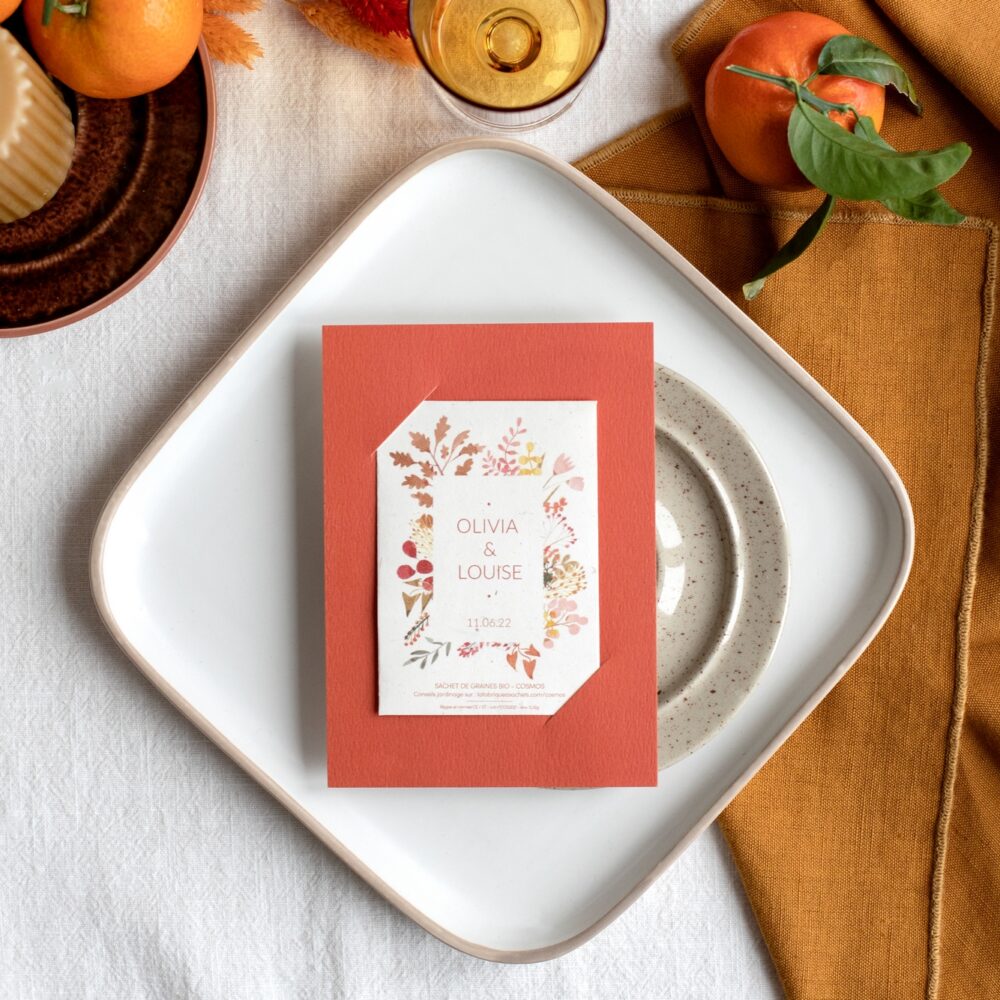 Le sachet de graines, le cadeau d’invités original, éco-responsable et à petits prix