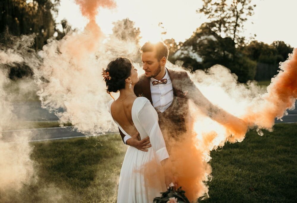 Le mariage de MJ + G au Domaine d’Achelles