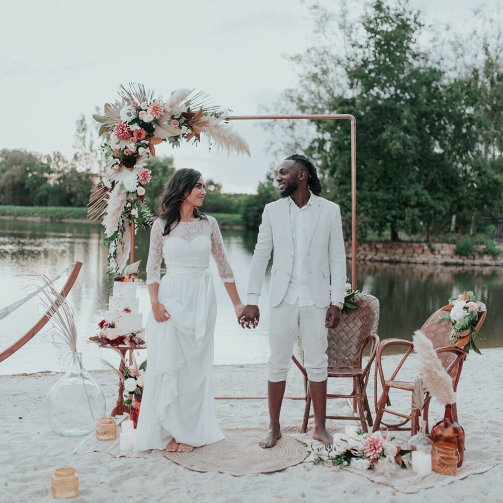 Un mariage intime au détour de l’île