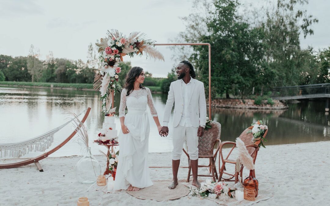 Un mariage intime au détour de l’île