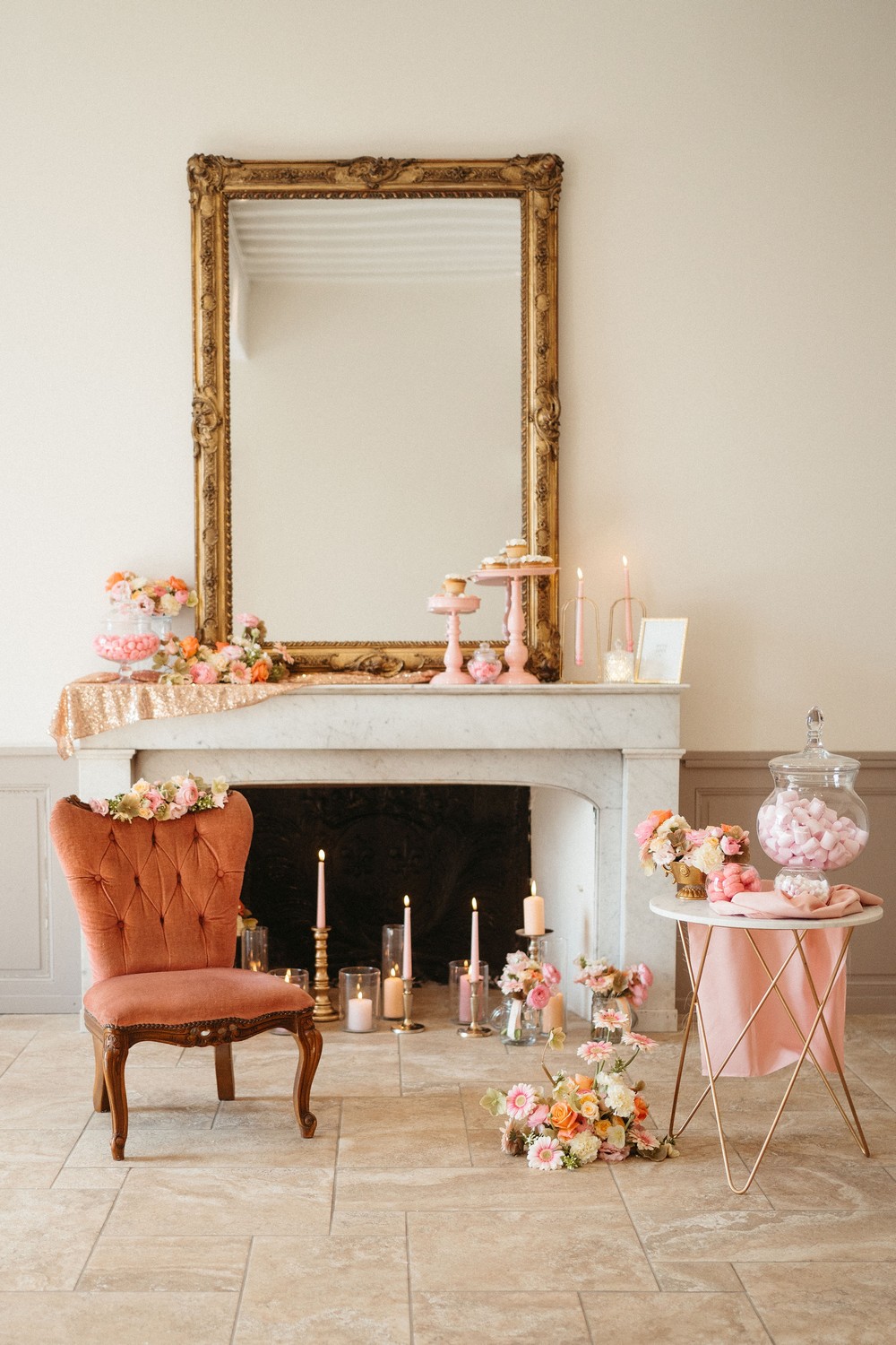 mariage-candy-bar-chic-elegant