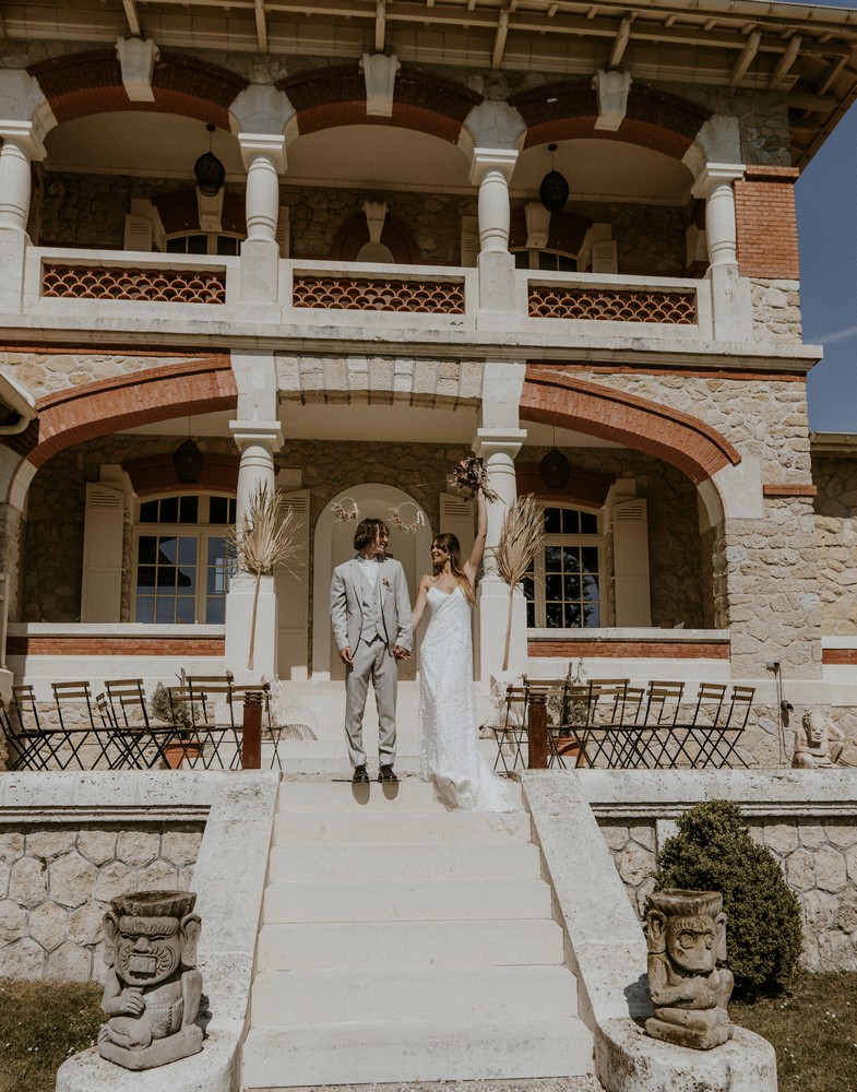 Mariage dans le bassin d'Arcachon à la Villa Tosca