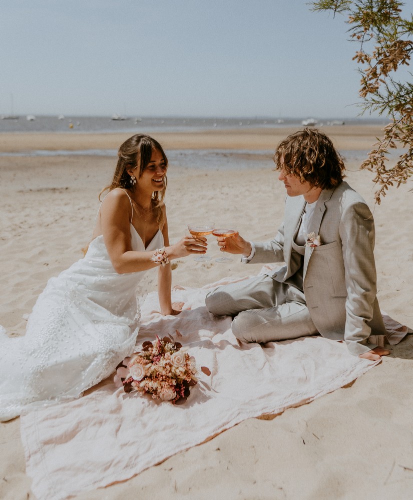 Mariage dans le bassin d'Arcachon à la Villa Tosca