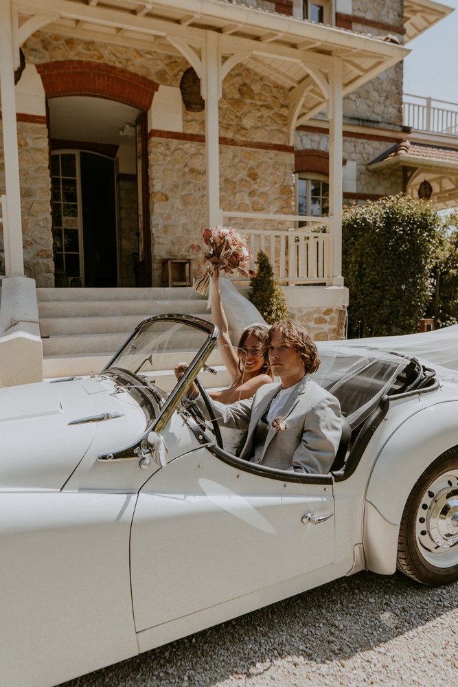 Mariage dans le bassin d'Arcachon à la Villa Tosca