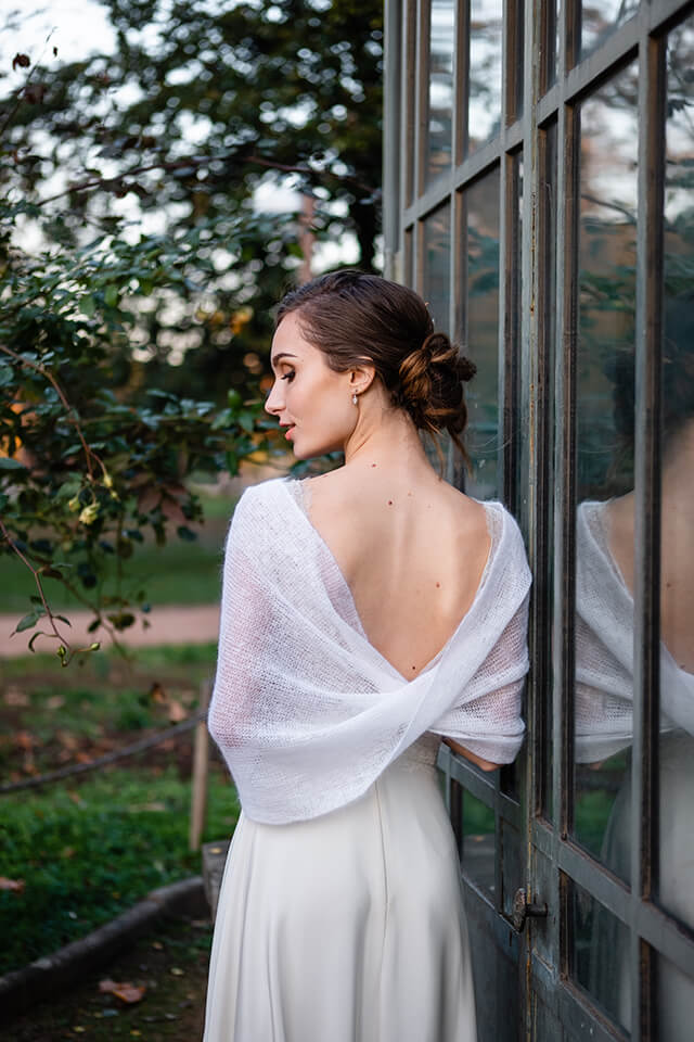 gilet pour robe de mariée