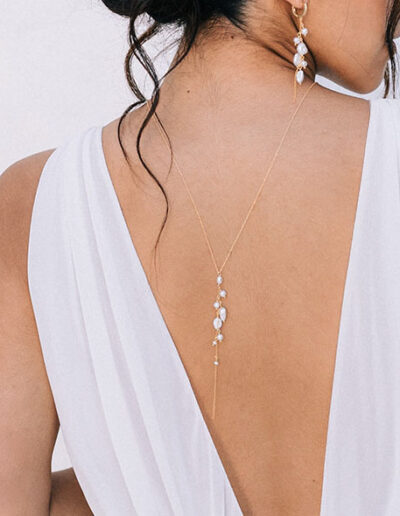 So Hélo collier de dos mariage