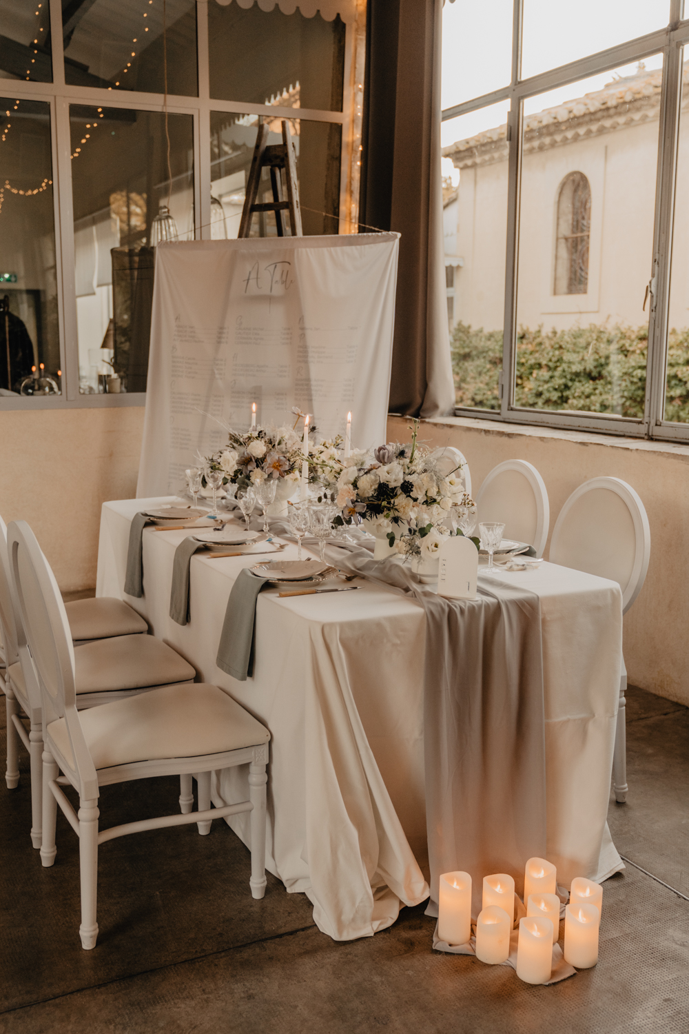 mariage hivernal en provence