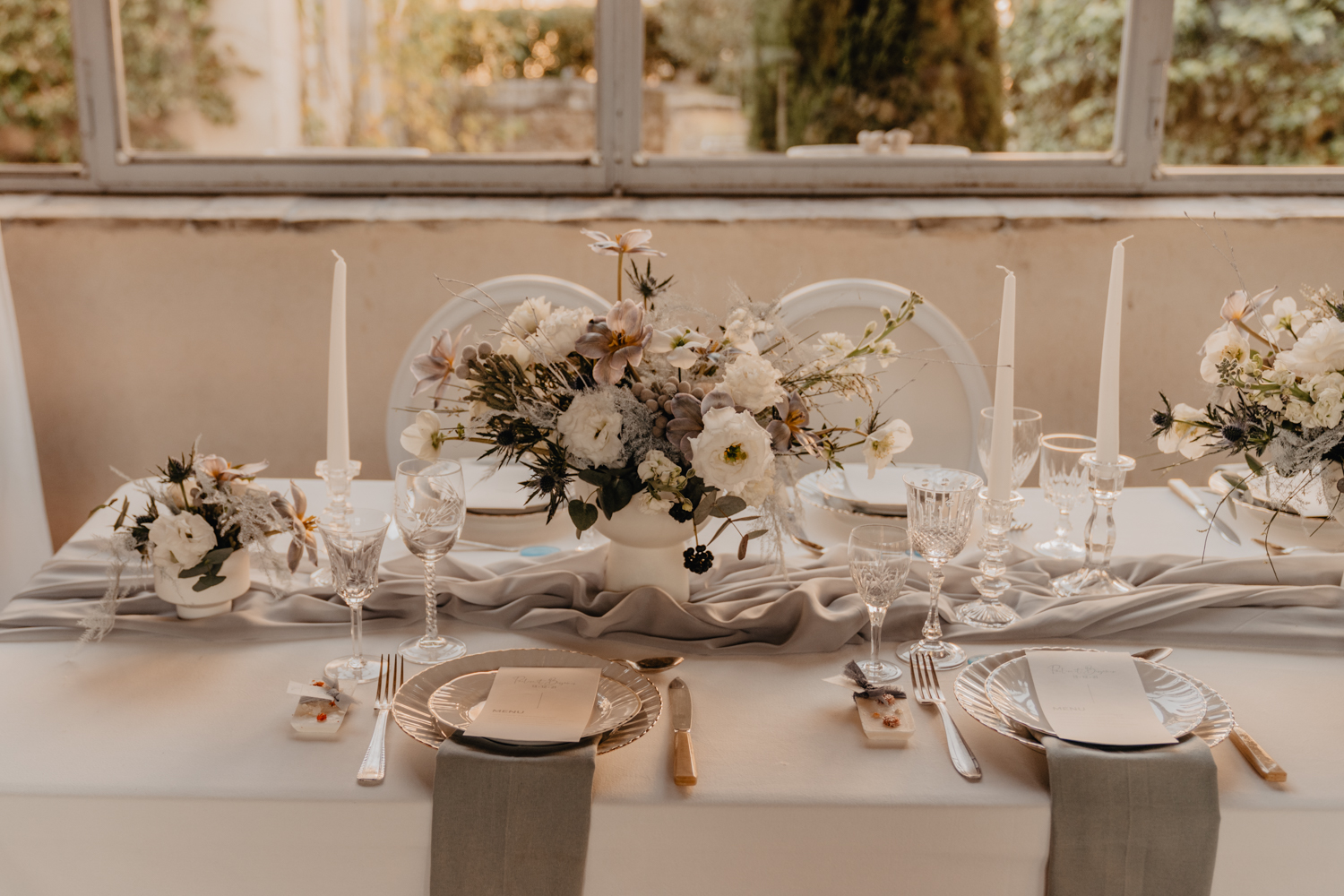 mariage hivernal en provence