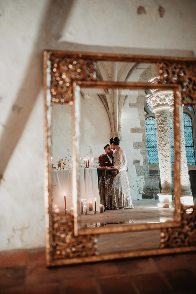 Mariage intime au prieuré de vivoin