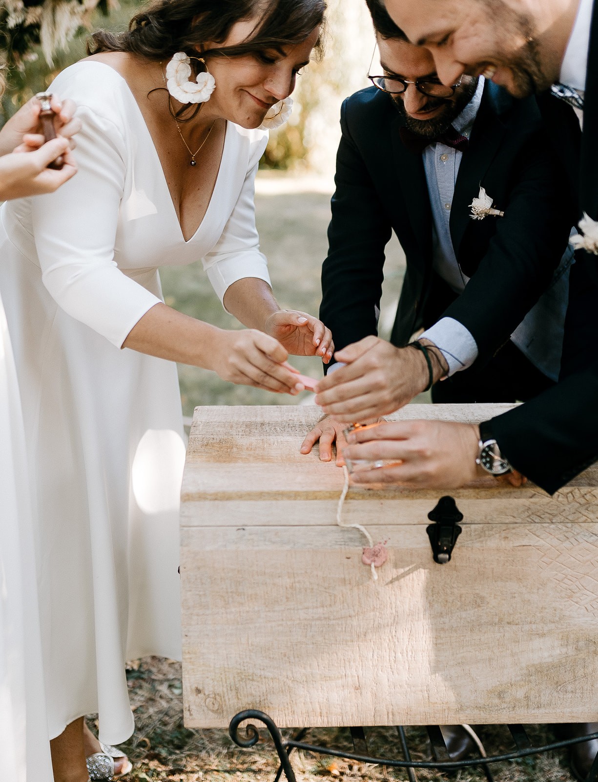 capsule temporelle pour un mariage