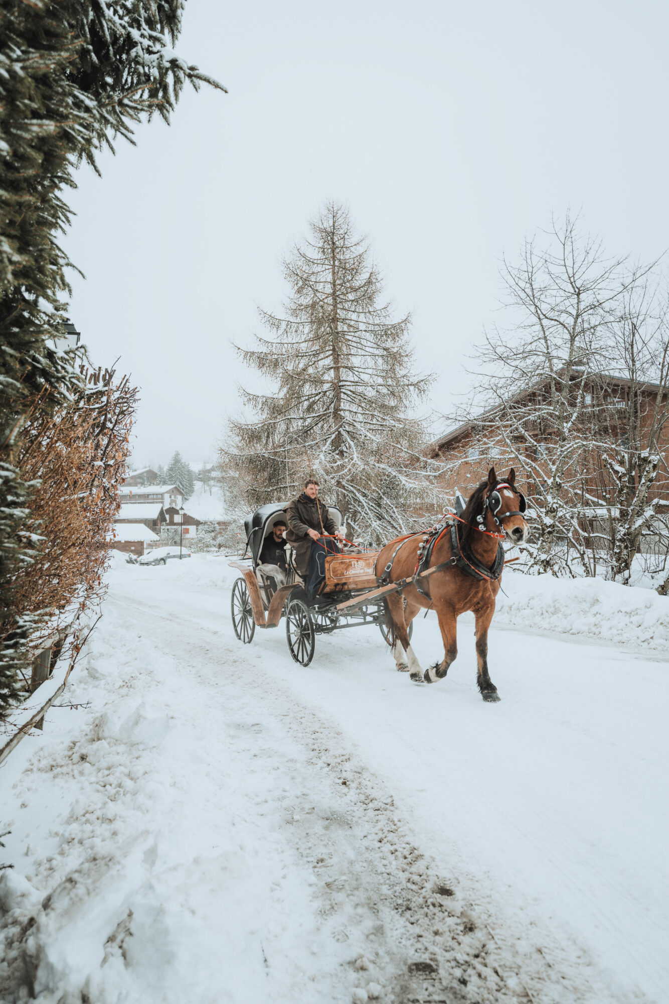 Mariage chic à la montagne près de Megève